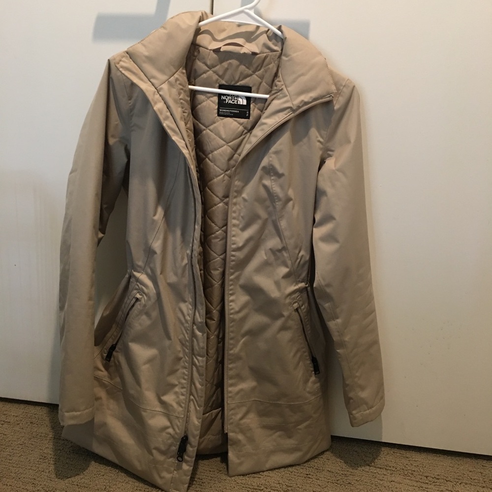 North face raincoat